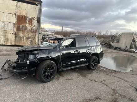 Чорний Тойота Ленд Крузер 200, об'ємом двигуна 4.5 л та пробігом 80 тис. км за 15000 $, фото 1 на Automoto.ua