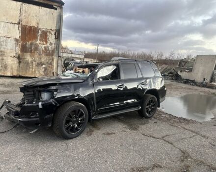 Черный Тойота Ленд Крузер 200, объемом двигателя 4.5 л и пробегом 80 тыс. км за 15000 $, фото 1 на Automoto.ua