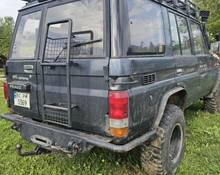 Синий Тойота Ленд Крузер 70, объемом двигателя 3 л и пробегом 205 тыс. км за 16000 $, фото 5 на Automoto.ua