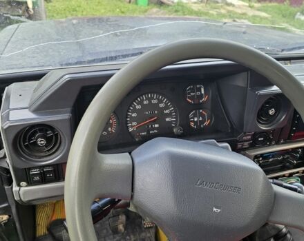 Синий Тойота Ленд Крузер 70, объемом двигателя 3 л и пробегом 205 тыс. км за 16000 $, фото 7 на Automoto.ua