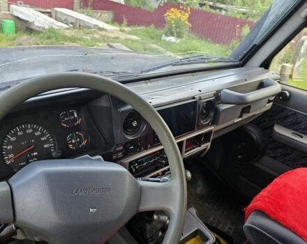 Синий Тойота Ленд Крузер 70, объемом двигателя 3 л и пробегом 205 тыс. км за 16000 $, фото 6 на Automoto.ua