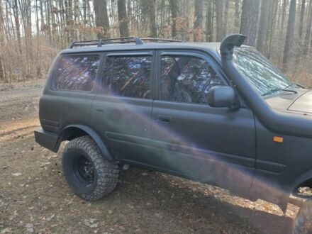 Тойота Ленд Крузер 80 1996 в Киеве на Automoto.ua Черный Тойота Ленд Крузер 80, объемом двигателя 4.2 л и пробегом 448 тыс. км за 13000 $, фото 1 на Automoto.ua