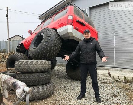 Красный Тойота Ленд Крузер 80, объемом двигателя 4.2 л и пробегом 220 тыс. км за 36500 $, фото 36 на Automoto.ua