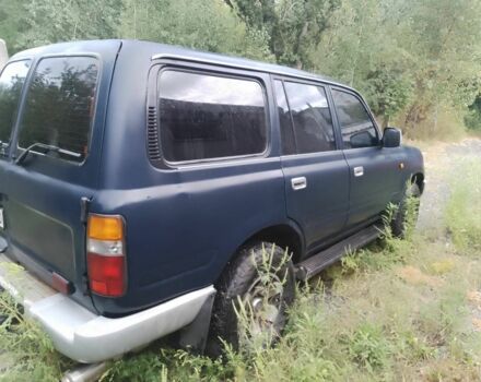 Синий Тойота Ленд Крузер 80, объемом двигателя 4.2 л и пробегом 464 тыс. км за 10500 $, фото 22 на Automoto.ua