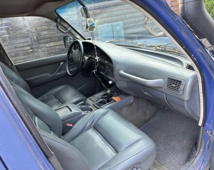 Синий Тойота Ленд Крузер 80, объемом двигателя 4.2 л и пробегом 430 тыс. км за 12000 $, фото 2 на Automoto.ua