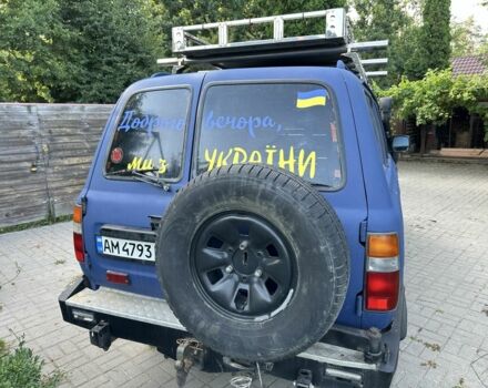 Синий Тойота Ленд Крузер 80, объемом двигателя 4.2 л и пробегом 430 тыс. км за 12000 $, фото 6 на Automoto.ua