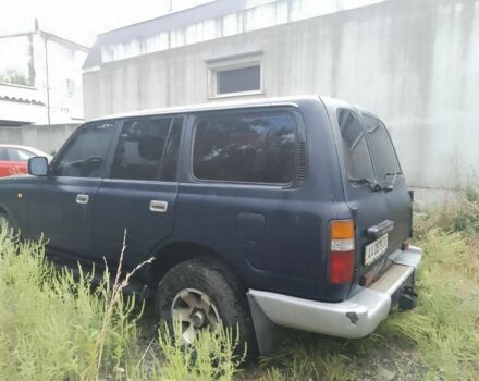 Синий Тойота Ленд Крузер 80, объемом двигателя 4.2 л и пробегом 464 тыс. км за 10500 $, фото 7 на Automoto.ua