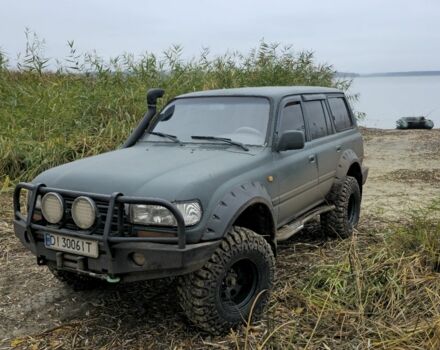 Зелений Тойота Ленд Крузер 80, об'ємом двигуна 4.5 л та пробігом 300 тис. км за 8500 $, фото 3 на Automoto.ua