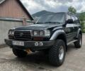 Зеленый Тойота Ленд Крузер 80, объемом двигателя 4.5 л и пробегом 374 тыс. км за 16500 $, фото 1 на Automoto.ua