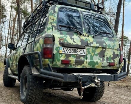 Зеленый Тойота Ленд Крузер 80, объемом двигателя 4.2 л и пробегом 90 тыс. км за 16000 $, фото 1 на Automoto.ua