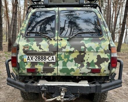 Зеленый Тойота Ленд Крузер 80, объемом двигателя 4.2 л и пробегом 90 тыс. км за 16000 $, фото 4 на Automoto.ua