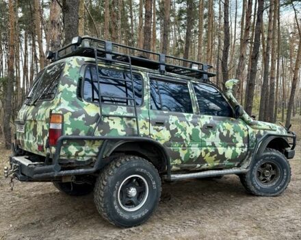 Зеленый Тойота Ленд Крузер 80, объемом двигателя 4.2 л и пробегом 90 тыс. км за 16000 $, фото 21 на Automoto.ua