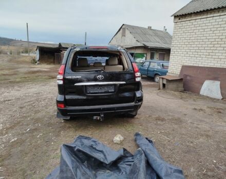 Черный Тойота Ленд Крузер Прадо 120, объемом двигателя 4 л и пробегом 250 тыс. км за 10000 $, фото 2 на Automoto.ua