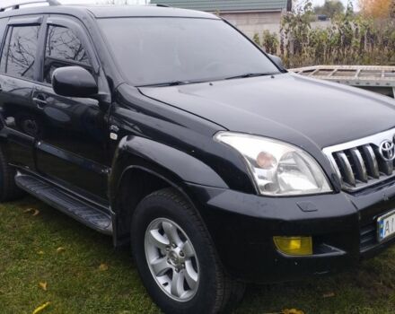 Черный Тойота Ленд Крузер Прадо 120, объемом двигателя 3 л и пробегом 285 тыс. км за 10000 $, фото 3 на Automoto.ua
