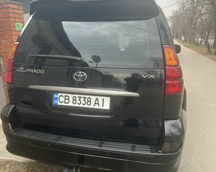 Черный Тойота Ленд Крузер Прадо 120, объемом двигателя 4 л и пробегом 325 тыс. км за 15200 $, фото 2 на Automoto.ua