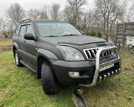 Чорний Тойота Ленд Крузер Прадо 120, об'ємом двигуна 4 л та пробігом 280 тис. км за 11200 $, фото 2 на Automoto.ua