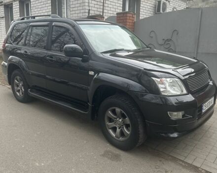 Черный Тойота Ленд Крузер Прадо 120, объемом двигателя 4 л и пробегом 325 тыс. км за 15200 $, фото 1 на Automoto.ua