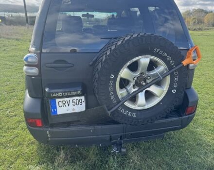 Черный Тойота Ленд Крузер Прадо 120, объемом двигателя 3 л и пробегом 356 тыс. км за 9500 $, фото 3 на Automoto.ua