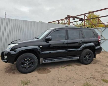 Черный Тойота Ленд Крузер Прадо 120, объемом двигателя 2.7 л и пробегом 323 тыс. км за 12500 $, фото 1 на Automoto.ua