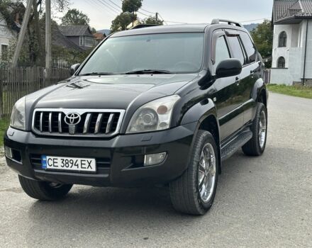 Черный Тойота Ленд Крузер Прадо 120, объемом двигателя 4 л и пробегом 296 тыс. км за 13900 $, фото 2 на Automoto.ua