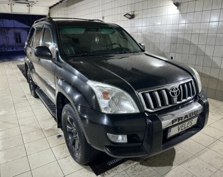 Черный Тойота Ленд Крузер Прадо 120, объемом двигателя 4 л и пробегом 327 тыс. км за 368 $, фото 1 на Automoto.ua