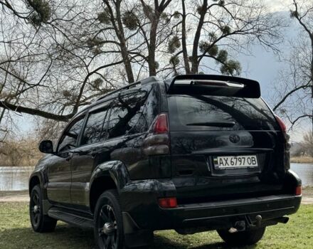 Черный Тойота Ленд Крузер Прадо 120, объемом двигателя 4 л и пробегом 444 тыс. км за 13000 $, фото 2 на Automoto.ua