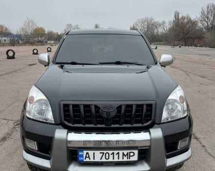 Черный Тойота Ленд Крузер Прадо 120, объемом двигателя 4 л и пробегом 491 тыс. км за 12000 $, фото 3 на Automoto.ua