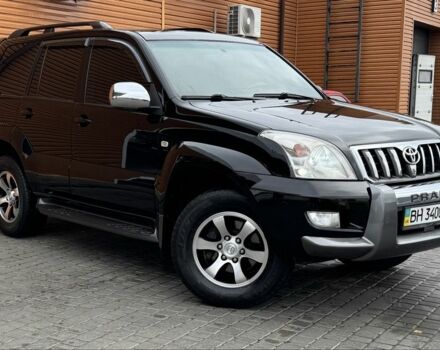 Черный Тойота Ленд Крузер Прадо 120, объемом двигателя 4 л и пробегом 233 тыс. км за 15700 $, фото 2 на Automoto.ua