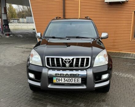 Черный Тойота Ленд Крузер Прадо 120, объемом двигателя 4 л и пробегом 233 тыс. км за 15700 $, фото 1 на Automoto.ua