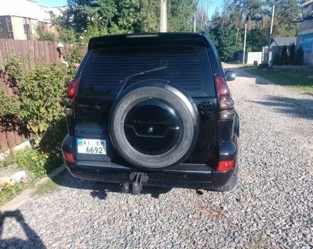 Черный Тойота Ленд Крузер Прадо 120, объемом двигателя 4 л и пробегом 257 тыс. км за 10000 $, фото 4 на Automoto.ua