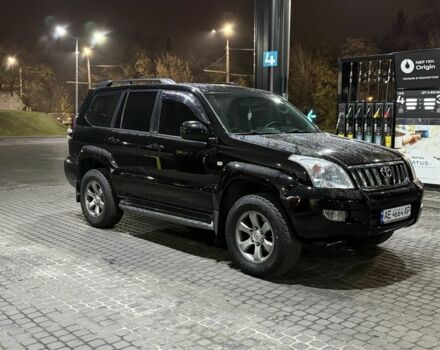 Черный Тойота Ленд Крузер Прадо 120, объемом двигателя 4 л и пробегом 212 тыс. км за 13500 $, фото 1 на Automoto.ua