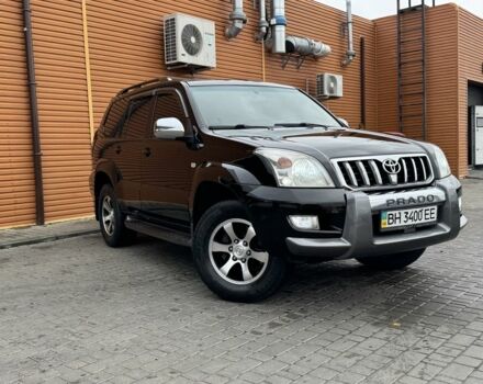 Черный Тойота Ленд Крузер Прадо 120, объемом двигателя 4 л и пробегом 233 тыс. км за 15700 $, фото 3 на Automoto.ua