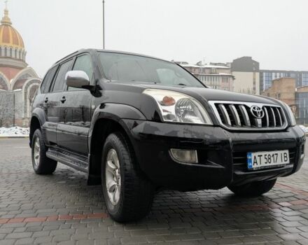 Черный Тойота Ленд Крузер Прадо 120, объемом двигателя 2.7 л и пробегом 303 тыс. км за 13500 $, фото 1 на Automoto.ua