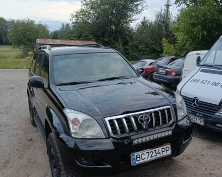 Черный Тойота Ленд Крузер Прадо 120, объемом двигателя 4 л и пробегом 295 тыс. км за 14900 $, фото 1 на Automoto.ua