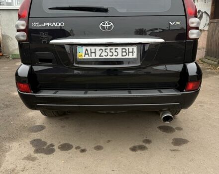 Черный Тойота Ленд Крузер Прадо 120, объемом двигателя 4 л и пробегом 214 тыс. км за 14500 $, фото 2 на Automoto.ua
