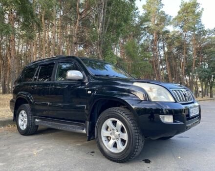 Черный Тойота Ленд Крузер Прадо 120, объемом двигателя 2.7 л и пробегом 218 тыс. км за 10999 $, фото 1 на Automoto.ua