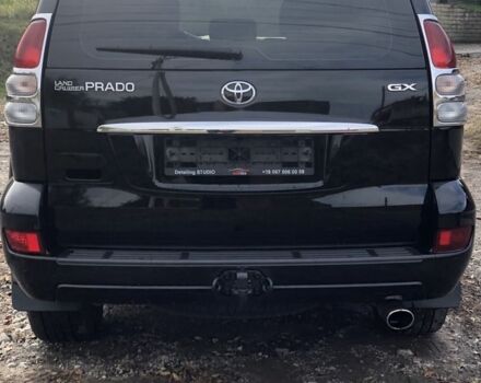 Черный Тойота Ленд Крузер Прадо 120, объемом двигателя 2.7 л и пробегом 210 тыс. км за 12200 $, фото 2 на Automoto.ua