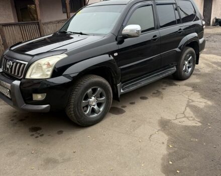 Черный Тойота Ленд Крузер Прадо 120, объемом двигателя 4 л и пробегом 214 тыс. км за 14500 $, фото 1 на Automoto.ua