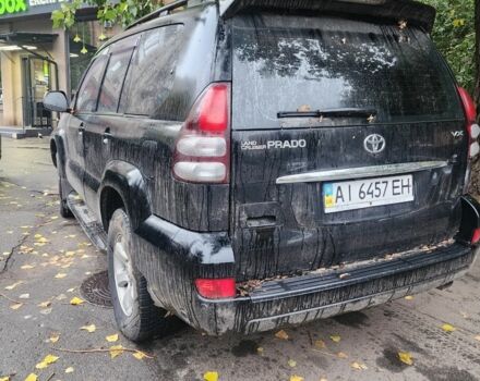 Черный Тойота Ленд Крузер Прадо 120, объемом двигателя 4 л и пробегом 126 тыс. км за 11000 $, фото 4 на Automoto.ua