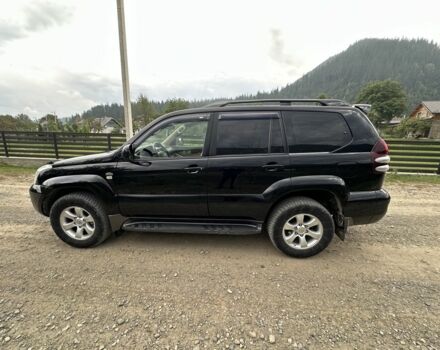 Черный Тойота Ленд Крузер Прадо 120, объемом двигателя 3 л и пробегом 308 тыс. км за 16000 $, фото 1 на Automoto.ua
