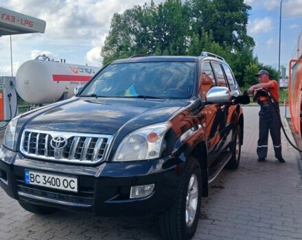 Черный Тойота Ленд Крузер Прадо 120, объемом двигателя 2.7 л и пробегом 255 тыс. км за 11900 $, фото 1 на Automoto.ua