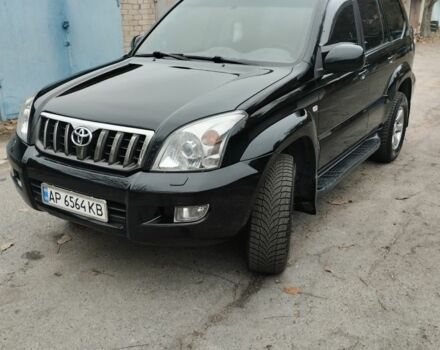 Черный Тойота Ленд Крузер Прадо 120, объемом двигателя 4 л и пробегом 306 тыс. км за 15000 $, фото 1 на Automoto.ua