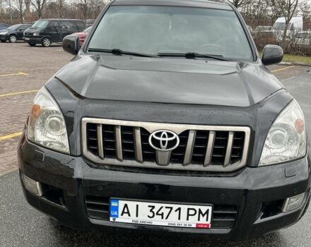 Черный Тойота Ленд Крузер Прадо 120, объемом двигателя 4 л и пробегом 163 тыс. км за 22500 $, фото 2 на Automoto.ua