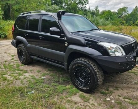 Черный Тойота Ленд Крузер Прадо 120, объемом двигателя 3 л и пробегом 245 тыс. км за 3700 $, фото 5 на Automoto.ua