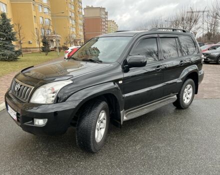 Черный Тойота Ленд Крузер Прадо 120, объемом двигателя 4 л и пробегом 163 тыс. км за 22500 $, фото 1 на Automoto.ua