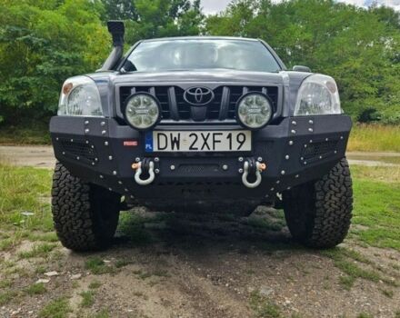 Черный Тойота Ленд Крузер Прадо 120, объемом двигателя 3 л и пробегом 245 тыс. км за 3700 $, фото 1 на Automoto.ua