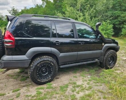 Черный Тойота Ленд Крузер Прадо 120, объемом двигателя 3 л и пробегом 245 тыс. км за 3700 $, фото 6 на Automoto.ua