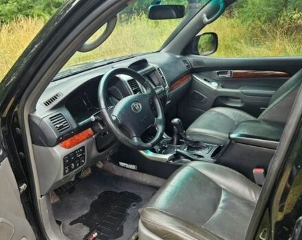 Черный Тойота Ленд Крузер Прадо 120, объемом двигателя 3 л и пробегом 245 тыс. км за 3700 $, фото 10 на Automoto.ua