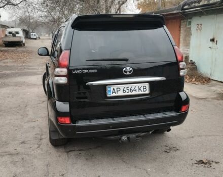 Черный Тойота Ленд Крузер Прадо 120, объемом двигателя 4 л и пробегом 306 тыс. км за 15000 $, фото 2 на Automoto.ua