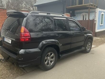 Черный Тойота Ленд Крузер Прадо 120, объемом двигателя 4 л и пробегом 325 тыс. км за 15200 $, фото 1 на Automoto.ua